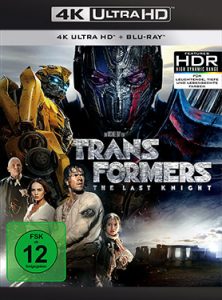 Transformers The Last Knight 4K UHD Cover
