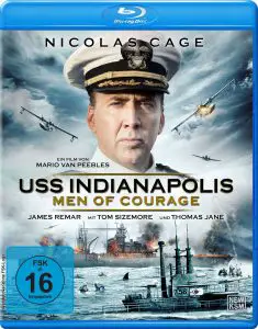 USS Indianapolis: Men of Courage - Blu-ray Cover