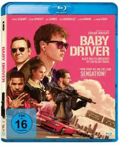 Baby Driver Blu-ray Cover