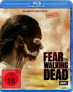 Fear th Walking Dead - Die komplette dritte Staffel Bluray Cover