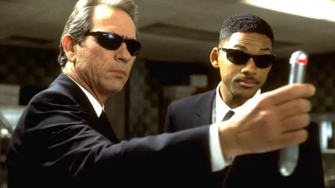 Men in Black: Agenten K (Tommy Lee Jones) und J (Will Smith)