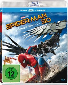 Spider-Man Homecoming 3D Bluray Cover