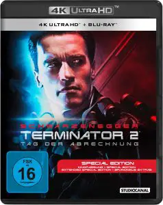 Terminator 2 - Tag der Abrechnung 4K UHD Blu-ray Cover