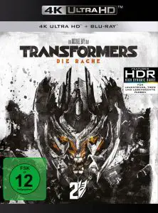Transformers - Die Rache (4K Ultra HD) Cover