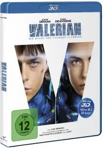 Valerian - Die Stadt der tausend Planeten - 3D Bluray Cover