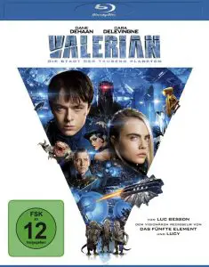 Valerian - Die Stadt der tausend Planeten - Bluray Cover