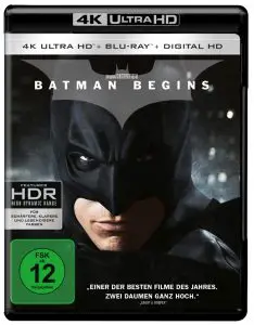 Batman Begins 4K Cover