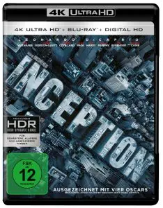 Inception 4k UHD Cover