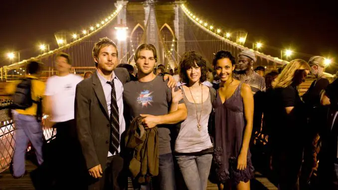 Rob (Michael Stahl-David), Jason (Mike Vogel), Marlena (Lizzy Caplan) und Lily (Jessica Lucas)