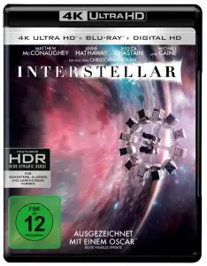 Interstellar 4K UHD Cover