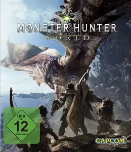 Offizielles Cover von "Monster Hunter: World" 