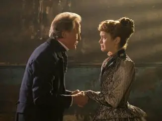Bill Nighy und Olivia Cooke in The Limehouse Golem