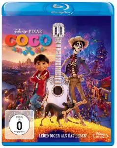 Coco Blu-ray Cover © 2017 Disney•Pixar. All Rights Reserved.