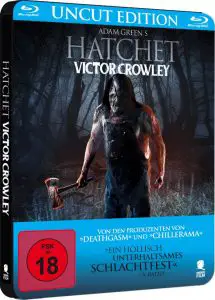 Hatchet - Victor Crowley (Uncut) Steelbook Blu-ray Cover