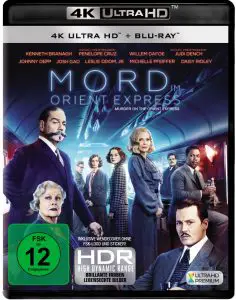 Mord im Orient Express 4K UHD Cover