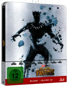 Black Panther - 3D Steelbook Cover