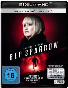 Red Sparrow - 4K UHD Cover