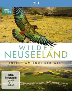 Wildes Neuseeland - Inseln am Ende der Welt Bluray Cover
