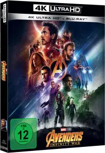 Avengers: Infinity War (4K Ultra HD) Cover