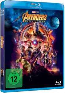 Avengers: Infinity War - Blu-ray Cover