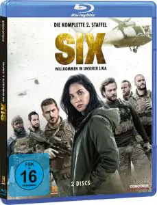 Six - Die komplette 2. Staffel Bluray Cover