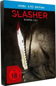 Slasher (limitierte Steel Edition - Staffel 1 & 2) - Blu-ray Cover