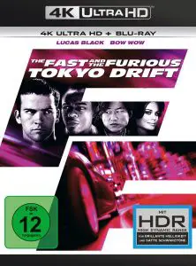 The Fast and the Furious: Tokyo Drift - 4K Ultra HD Cover
