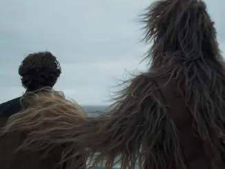 Alden Ehrenreich ist Han Solo und Joonas Suotamo ist Chewbacca in SOLO: A STAR WARS STORY.