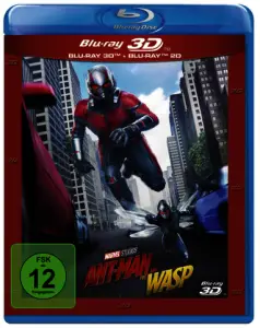 Ant-Man and the Wasp 3D Bluray Cover