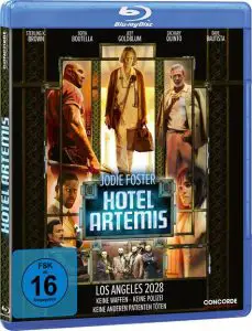 Hotel Artemis Blu-ray Cover