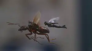 Ant-Man/Scott Lang (Paul Rudd) and The Wasp/Hope van Dyne (Evangeline Lilly)