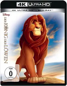 Der König der Löwen - 4K UHD Blu-ray Cover