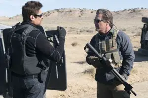 Josh Brolin und Benicio Del Toro in Sicario 2