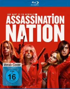 Assassination Nation Bluray Cover