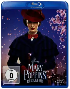 Mary Poppins' Rückkehr Bluray Cover
