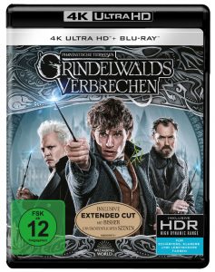 Phantastische Tierwesen Grindelwalds Verbrechen 4K UHD Cover
