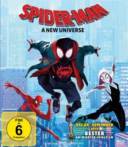 Spider-Man A New Universe Bluray Cover