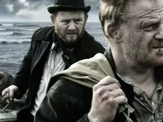 Thomas Howell (Michael Jibson) und Thomas Griffith (Mark Lewis Jones) in The Lighthouse – Einsamkeit Angst Wahnsinn