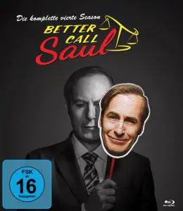 Better call Saul - Die komplette vierte Season Bluray Cover