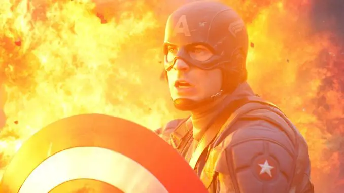 Chris Evans spielt Captain America