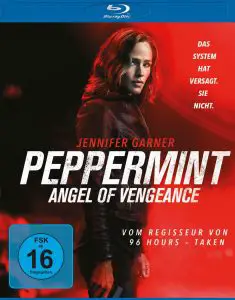 Peppermint - Angel of Vengeance: Blu-ray Cover