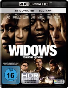 Widows - Tödliche Witwen 4K Cover