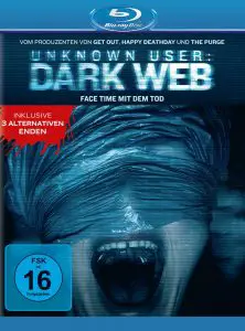 Unknown User: Dark Web - Blu-ray Cover