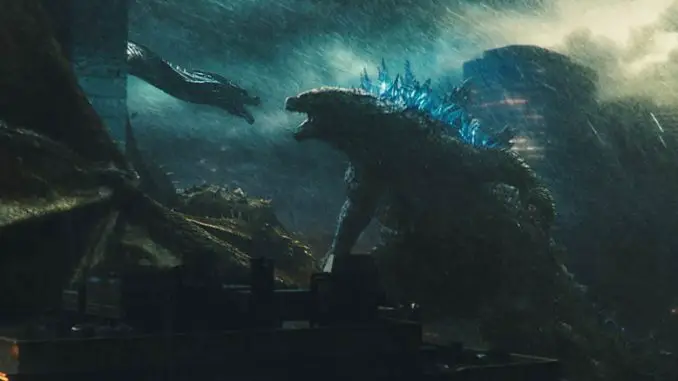 King Ghidorah und Godzilla