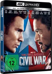 The First Avenger: Civil War (4K Ultra HD) Cover