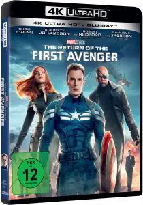 Captain America: The Return Of The First Avenger (4K Ultra HD) Cover