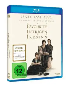 The Favourite – Intrigen und Irrsinn Bluray Cover