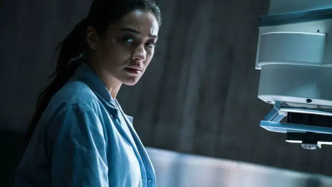 Shay Mitchell in The Possession of Hannah Grace