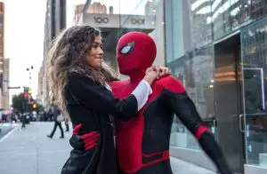 Michelle (ZENDAYA) und Spider-Man in SPIDER-MAN: FAR FROM HOME