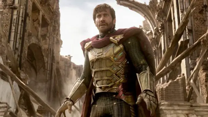 Mysterio (JAKE GYLLENHAAL) in SPIDER-MAN: FAR FROM HOME